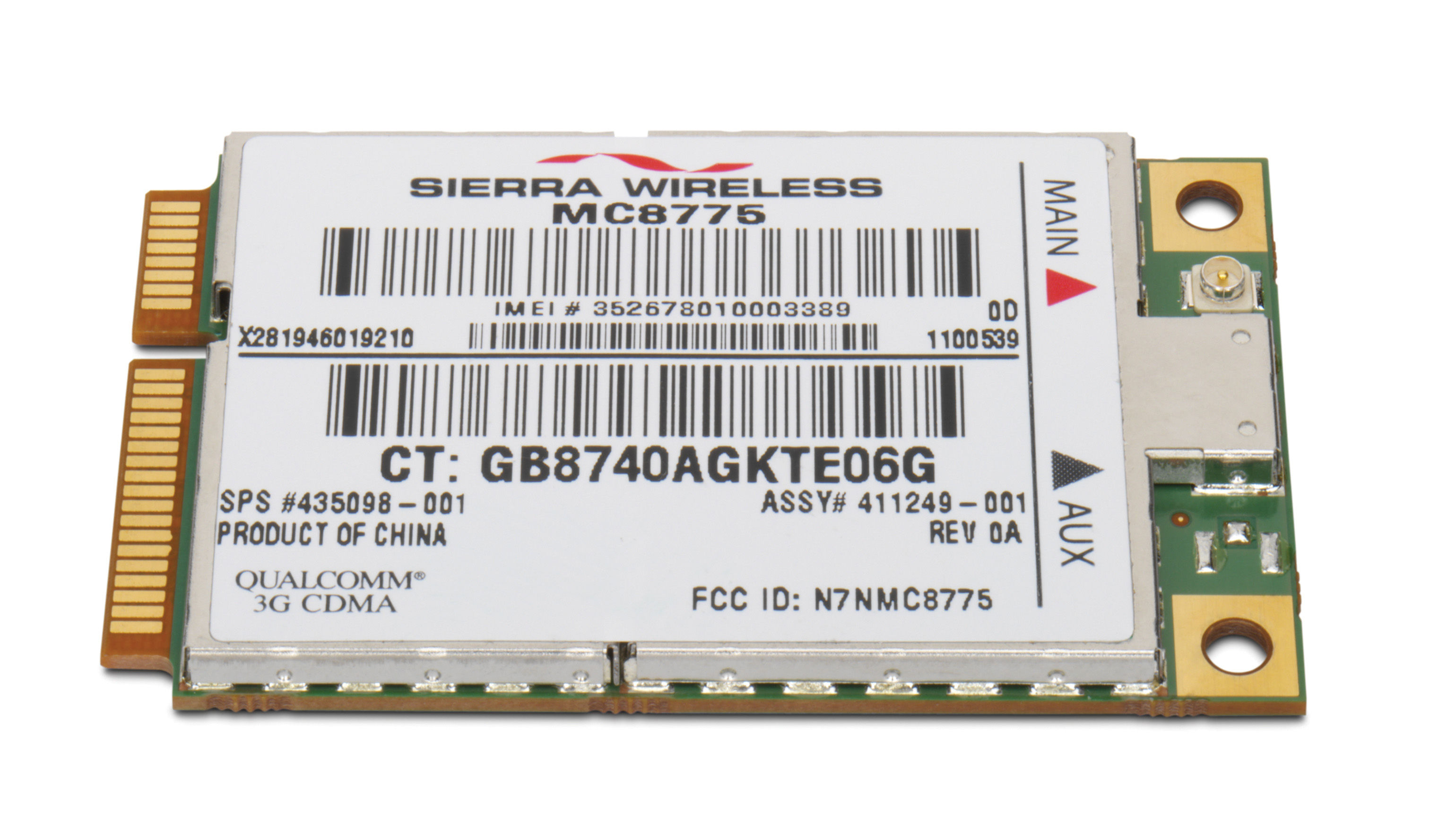 HP hs2300 HSDPA Broadband Wireless Module