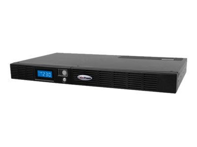 CyberPower OR600ELCDRM1U uninterruptible power supply (UPS) 0.6 kVA 360 W 6 AC outlet(s)