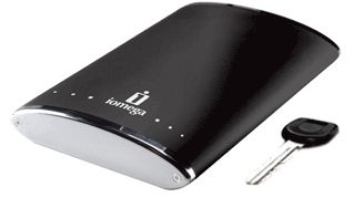 Iomega eGo Jet Black Portable Hard Drive 250 GB external hard drive 5400 RPM