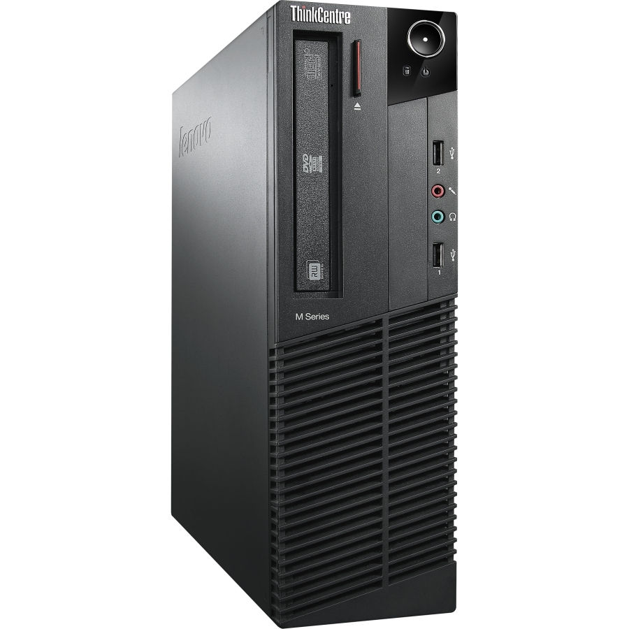 Lenovo ThinkCentre M91 Intel® Core™ i3 i3-2130 4 GB DDR3-SDRAM 250 GB Windows 7 Professional USFF PC Black