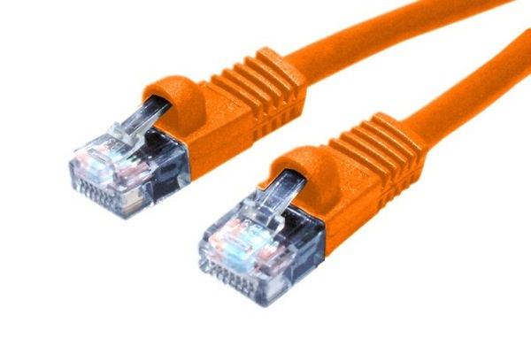 APC Cat5e, 14ft networking cable Orange 4.27 m U/UTP (UTP)