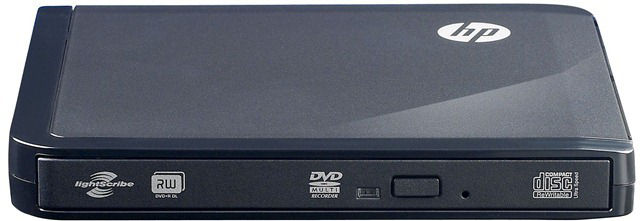HP dvd557s optical disc drive DVD±R/RW Black