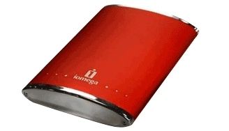 Iomega eGo Cherry Red Portable Hard Drive external hard drive 250 GB 5400 RPM USB 2.0
