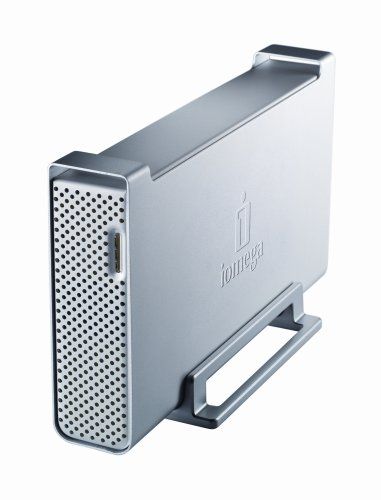 Iomega UltraMax Single Desktop Hard Drive 500 GB external hard drive 7200 RPM Grey