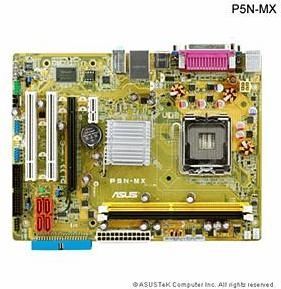 ASUS P5N-MX LGA 775 (Socket T) micro ATX