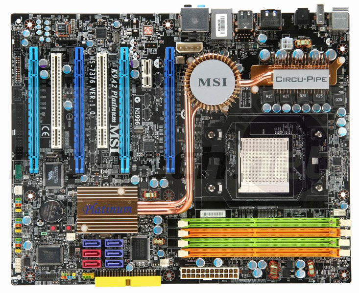 MSI K9A2 Platinum Socket AM2 ATX