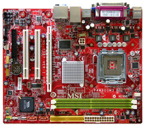 MSI P4M900M3-L VIA P4M900 LGA 775 (Socket T) micro ATX