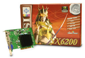 MSI NX6200AX-TD256H D2 graphics card GDDR2