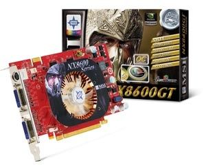 MSI NX8600GT-T2D512E OC graphics card GeForce 8600 GT GDDR3