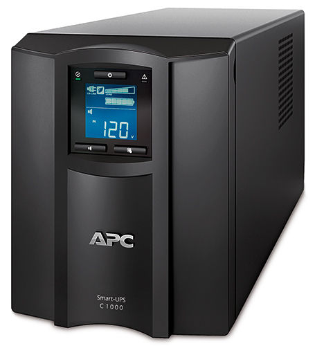 APC Smart-UPS C 1000VA LCD 120V uninterruptible power supply (UPS) 1 kVA 600 W 8 AC outlet(s)