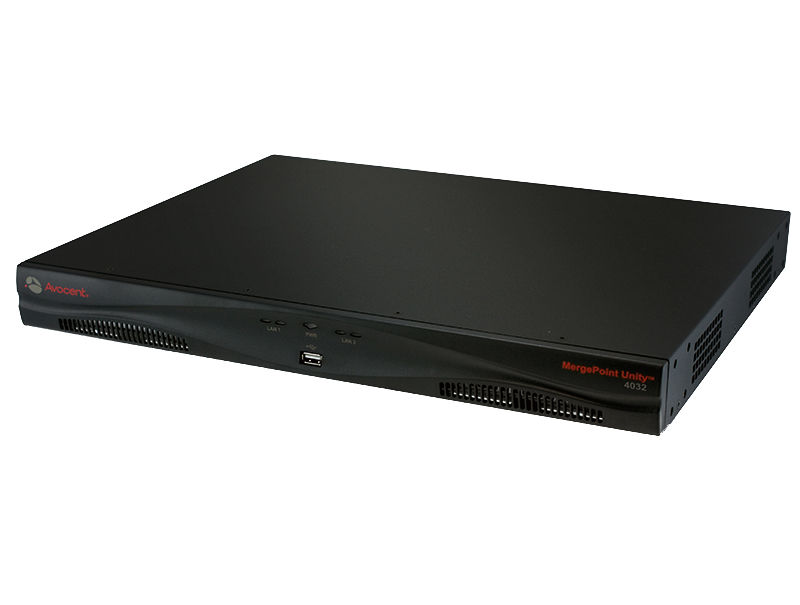 Vertiv MPU4032DAC KVM switch Rack mounting Black