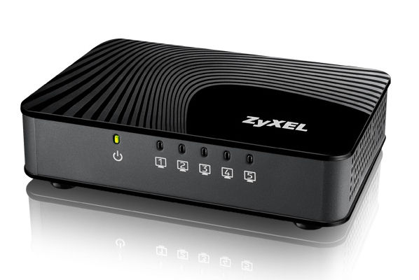 Zyxel 5-Port Desktop Media Unmanaged Black