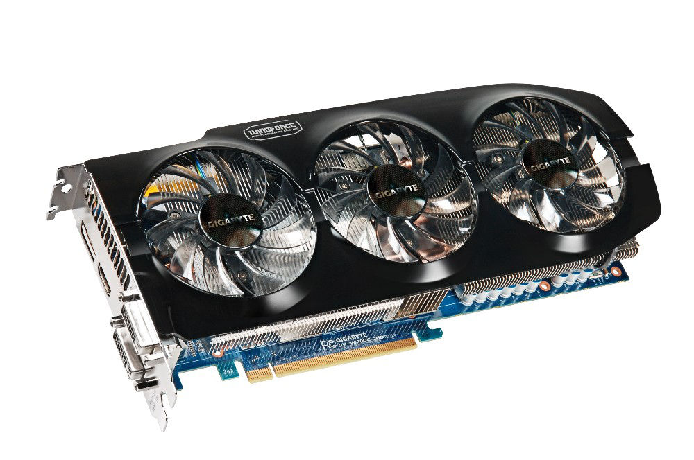 GIGABYTE GV-N670OC-2GD graphics card NVIDIA GeForce GTX 670 2 GB GDDR5