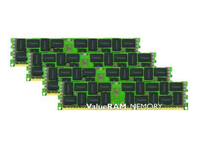 Kingston Technology ValueRAM 8GB DDR-1600M memory module 4 x 2 GB DDR3 240-pin DIMM ECC