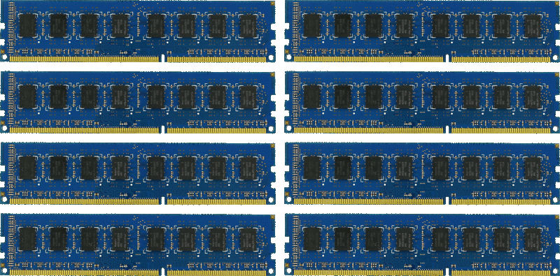 HP 128GB (16x8GB) DDR3 1600MHz memory module 240-pin DIMM