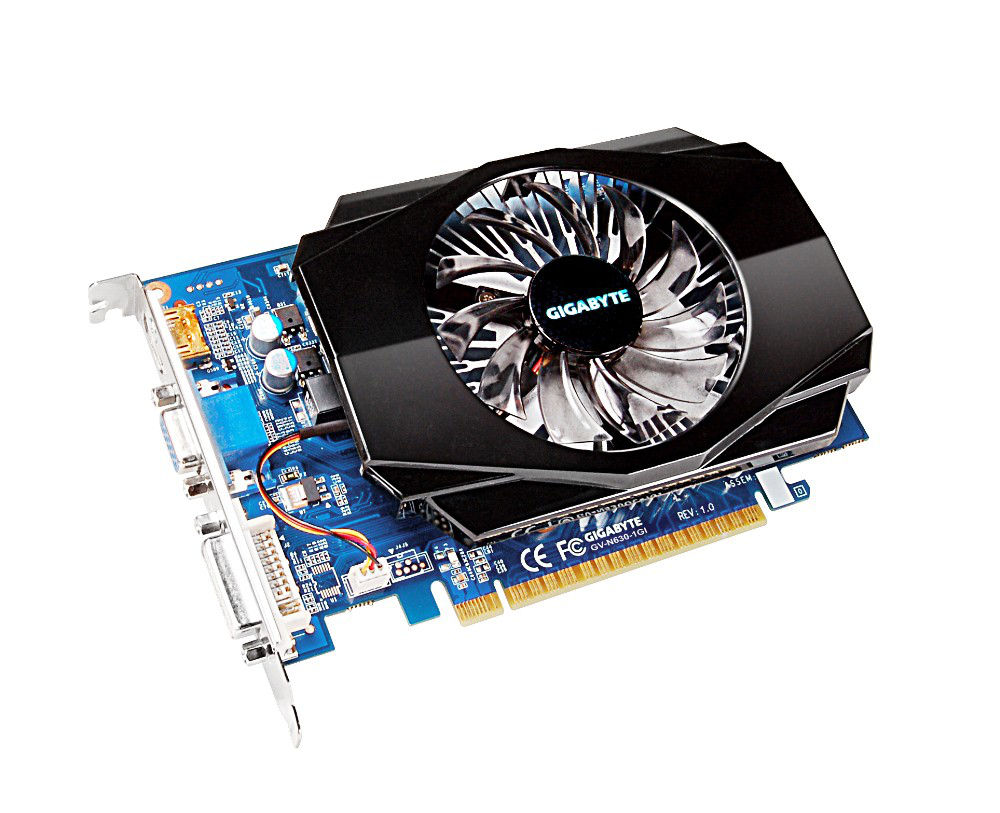 GIGABYTE GV-N630-1GI graphics card NVIDIA GeForce GT 630 1 GB GDDR3
