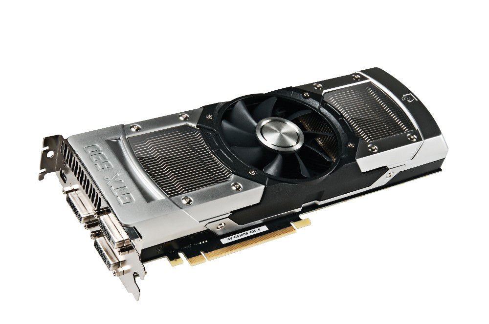 GIGABYTE GV-N690D5-4GD-B graphics card NVIDIA GeForce GTX 690 4 GB GDDR5