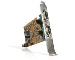 StarTech.com 2 Port PCI RS-422/485 Card w/ DB9 interface cards/adapter
