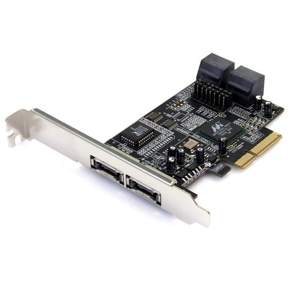 StarTech.com PEXSATA24E interface cards/adapter Internal eSATA, IDE/ATA, SATA