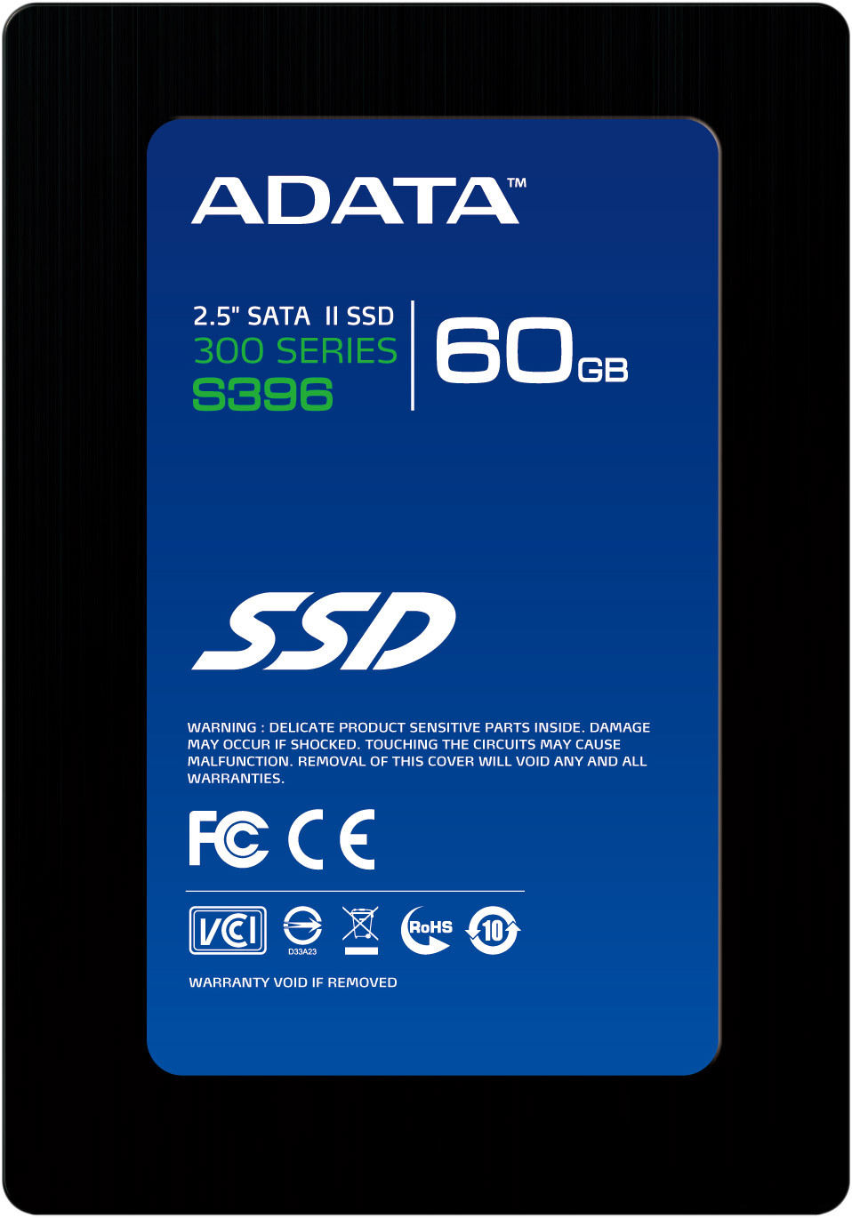 ADATA S396 60 GB 2.5" Serial ATA II MLC