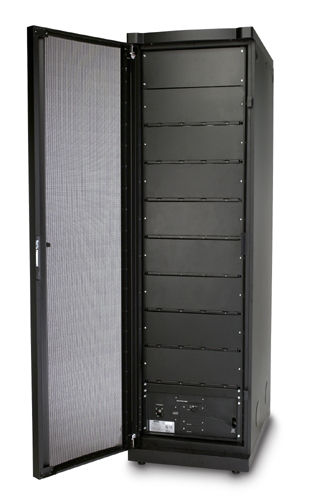 APC SYCF8BFS rack cabinet Black