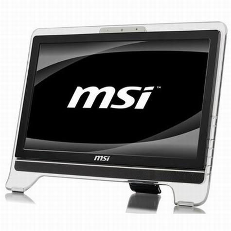 MSI Wind Top AE1920-EU-BD5252G32S7PS Intel Atom® D525 47 cm (18.5") 1366 x 768 pixels Touchscreen 2 GB DDR3-SDRAM 320 GB HDD Windows 7 Home Premium Wi-Fi 4 (802.11n) Black