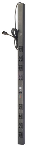 APC Rack PDU, Metered, Zero U, 10A, 230V, (16) C13 power distribution unit (PDU) Black