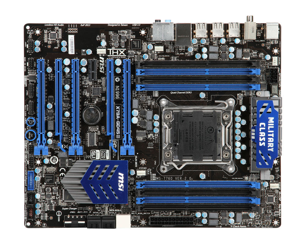 MSI X79A-GD45 (8D) Intel X79 LGA 2011 (Socket R) ATX