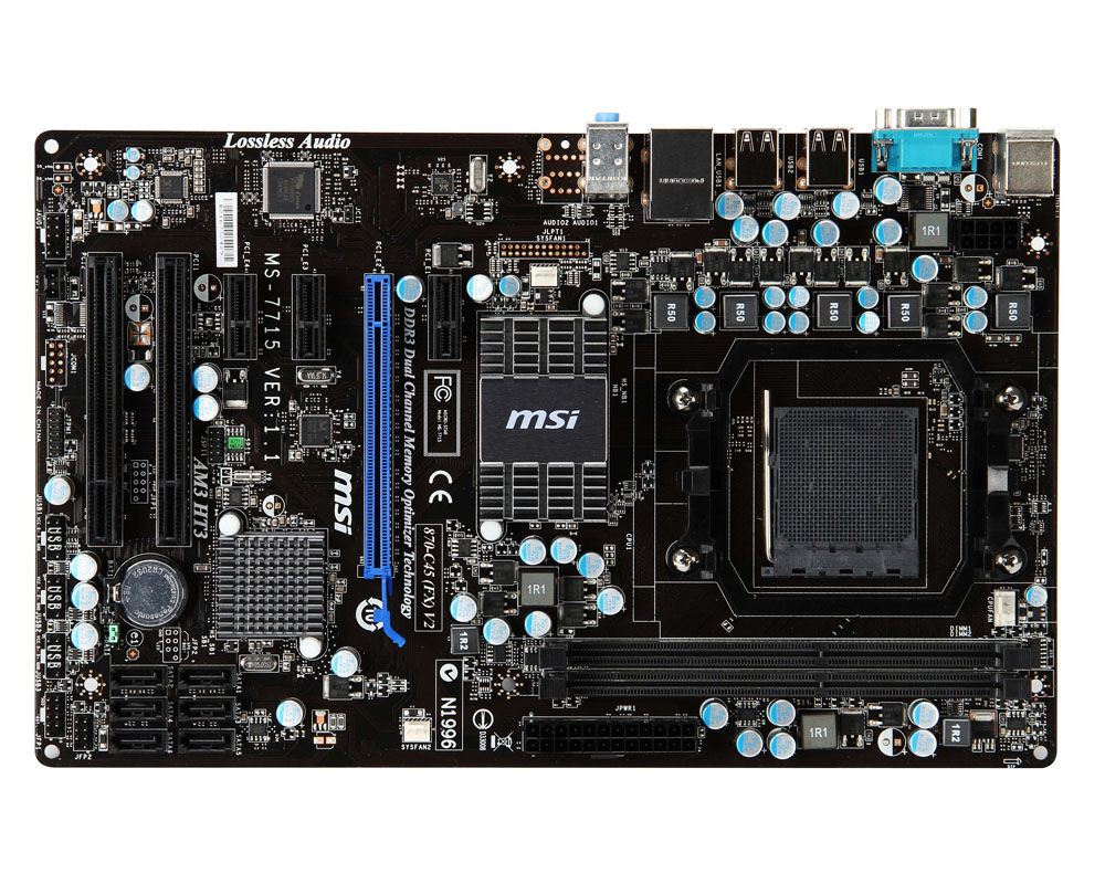 MSI 870-C45 (FX) V2 AMD 770 Socket AM3+ ATX