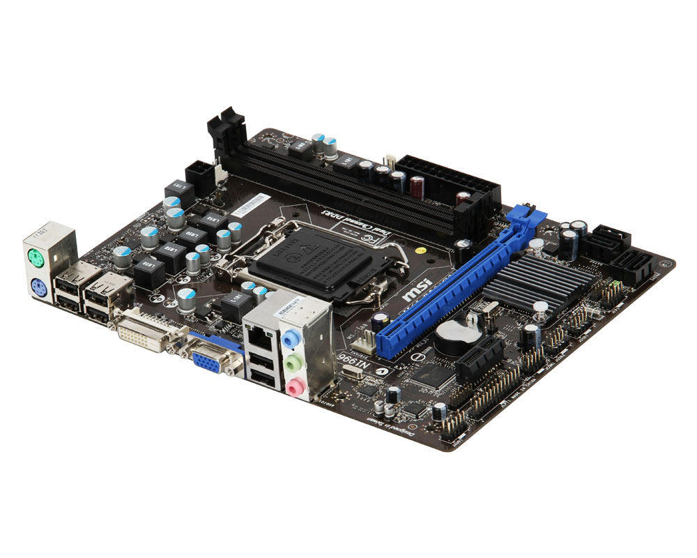 MSI H61M-P20 Intel® H61 LGA 1155 (Socket H2) micro ATX