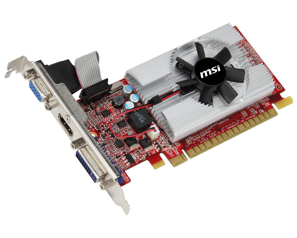MSI 912-V263-037 graphics card NVIDIA GeForce GT 520 2 GB GDDR3