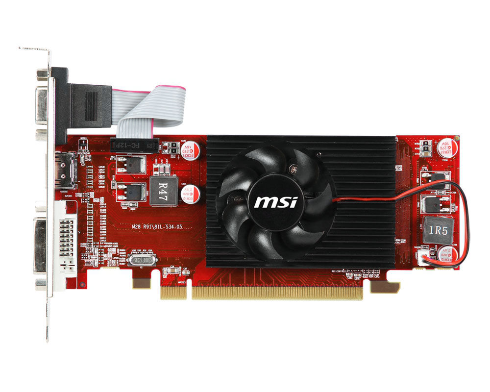 MSI 912-V811-018 graphics card AMD Radeon HD6450 2 GB GDDR3