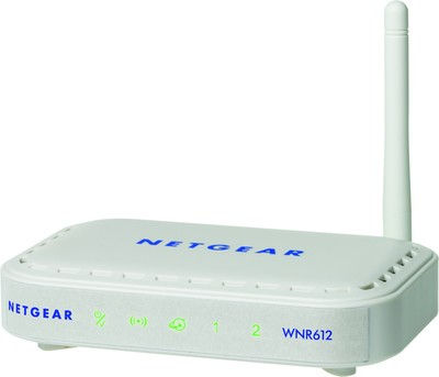 NETGEAR WNR612 wireless router Fast Ethernet White