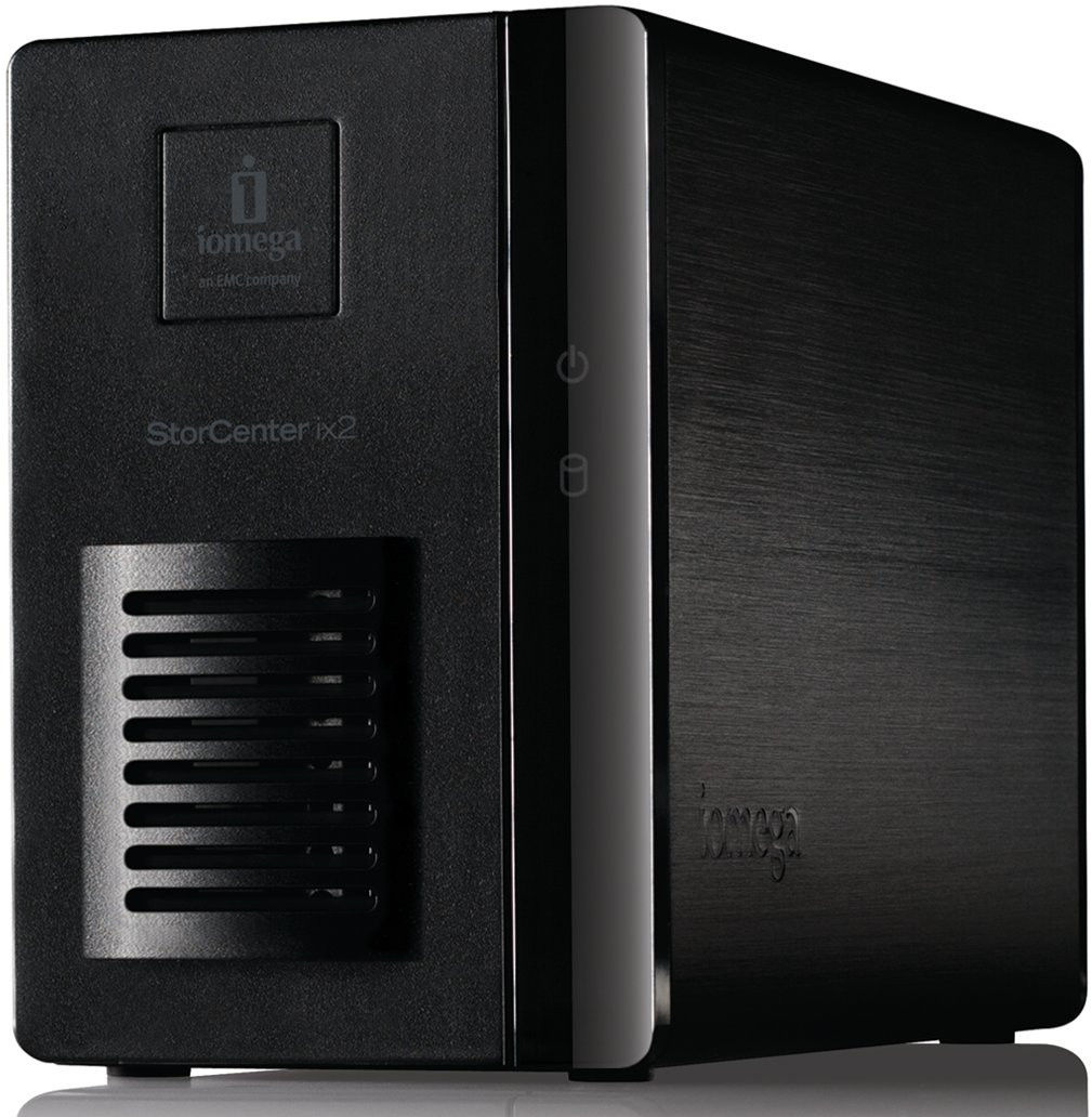 Iomega StorCenter ix2 2TB Marvell 6282 0.25 GB DDR3 Black