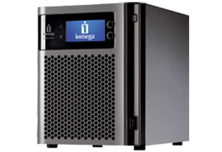 Iomega StorCenter px4-300d 12TB Server Class Desktop Intel Atom® 2 GB EMC LifeLine Black