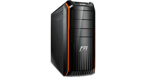 Acer Predator 610 Intel® Core™ i5 i5-2320 4 GB DDR3-SDRAM 1 TB HDD AMD Radeon HD 6570 Windows 7 Home Premium PC Black