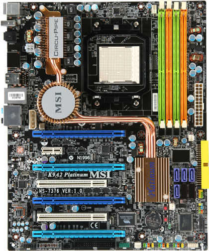 MSI K9A2 Platinum V2 Socket AM2 ATX