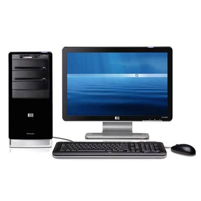 HP Pavilion a6350.de-m PC with w1907s 19’’ Wide Flat Panel Monitor