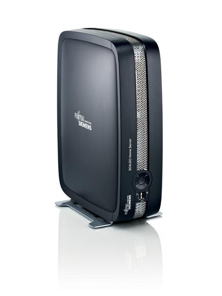 Fujitsu SCALEO Home Server 1500 Intel® Celeron® 0.5 GB DDR2-SDRAM 500 GB Windows Home Server SFF PC