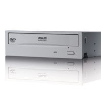 ASUS DVD-E818A2T optical disc drive Internal White