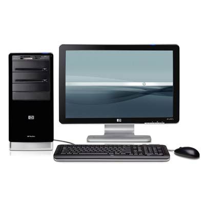 HP Pavilion a6330.sc-m PC with w2007v 20.1’’ Wide Flat Panel Monitor