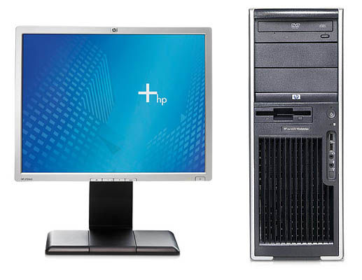 HP xw4600 + LP2065 + NVIDIA Quadro FX1700 (512 MB) + 2GB DDR2-SDRAM Workstation