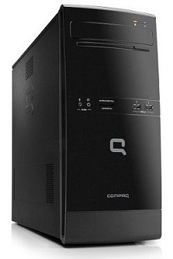 HP Compaq Presario CQ3629IX Intel® Pentium® G620 2 GB DDR3-SDRAM 320 GB Linux Midi Tower PC Black