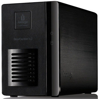 Iomega StorCenter ix2 2TB Marvell 3282 0.25 GB DDR3 Black