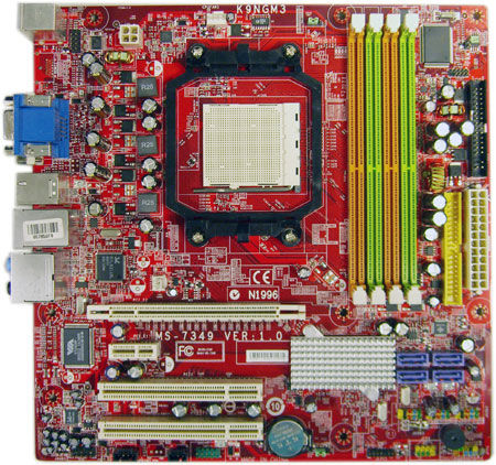 MSI K9NGM3-FIH Socket AM2 micro ATX