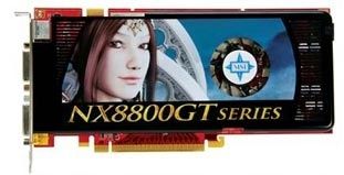 MSI NX8800GT-T2D512E graphics card GeForce 8800 GT GDDR3