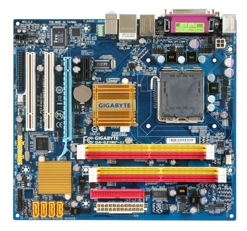 GIGABYTE GA-G31MF-S2 motherboard LGA 775 (Socket T) micro ATX