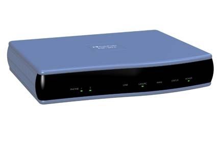 AudioCodes MediaPack Series Telephone Adapters with Integrated Router MP-202/2FXS/SIP wired router White