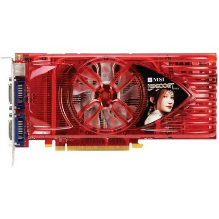 MSI N9600GT-T2D1G-OC graphics card GeForce 9600 GT 1 GB GDDR