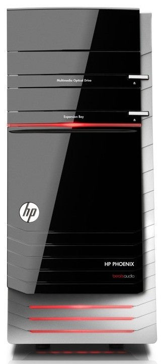 HP Pavilion HPE h9-1101ed Phoenix Intel® Core™ i7 i7-3770 8 GB DDR3-SDRAM 2.12 TB AMD Radeon HD 7770 Windows 7 Home Premium Micro Tower PC Black